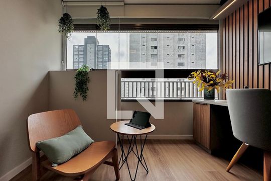 Studio de kitnet/studio para alugar com 0 quarto, 25m² em Campo Belo, São Paulo