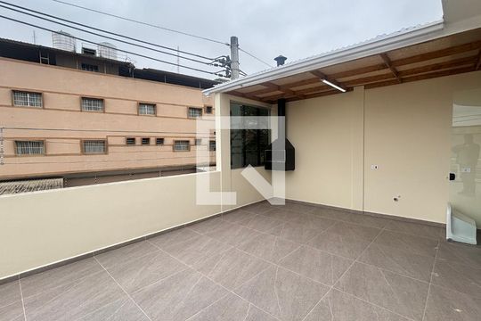 Varanda - Area de Serviço de casa de condomínio à venda com 2 quartos, 80m² em Jardim Stetel, Santo André