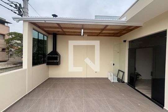 Varanda - Area de Serviço de casa de condomínio à venda com 2 quartos, 80m² em Jardim Stetel, Santo André