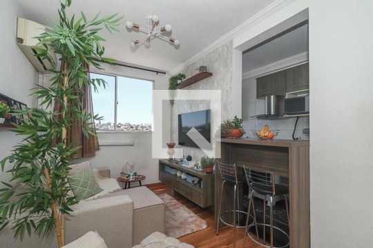Sala de apartamento à venda com 2 quartos, 51m² em Passo das Pedras, Porto Alegre