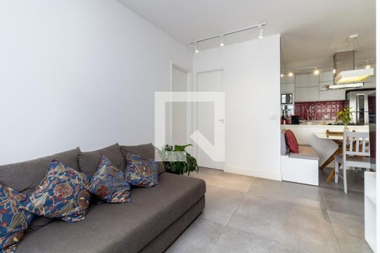 Sala de apartamento para alugar com 2 quartos, 72m² em Jaguaré, São Paulo