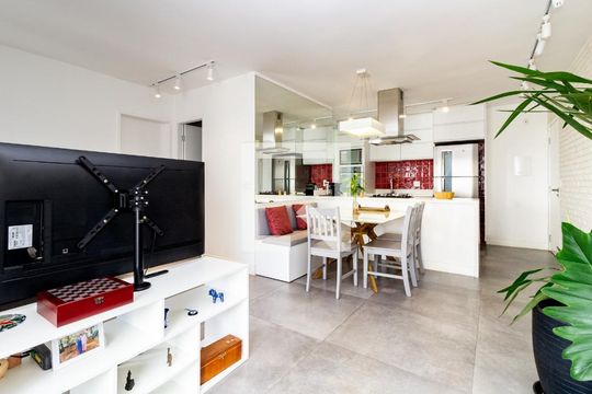 Sala de apartamento para alugar com 2 quartos, 72m² em Jaguaré, São Paulo
