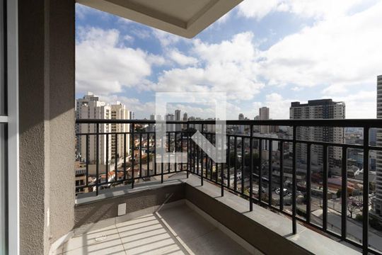 Varanda da Sala de apartamento à venda com 1 quarto, 33m² em Vila Nair, São Paulo
