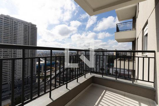 Varanda da Sala de apartamento à venda com 1 quarto, 33m² em Vila Nair, São Paulo