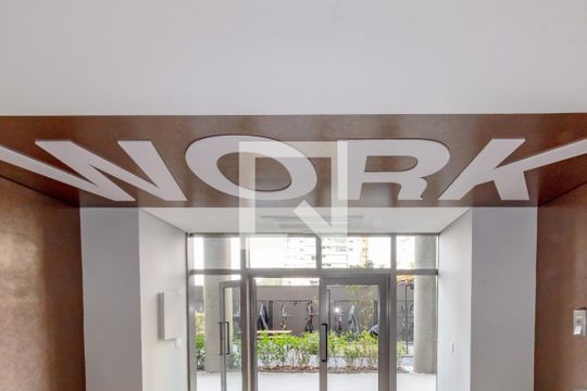 Área comum de kitnet/studio para alugar com 1 quarto, 29m² em Vila Nova Conceição, São Paulo