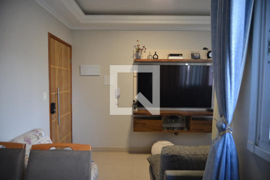 Sala de apartamento à venda com 2 quartos, 100m² em Parque Capuava, Santo André