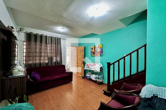 Sala de casa para alugar com 2 quartos, 81m² em Vila Cordeiro, São Paulo
