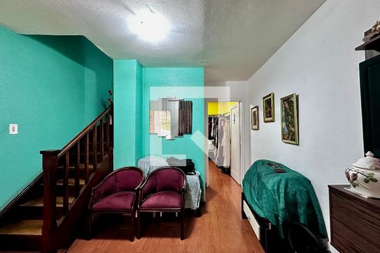 Sala de casa para alugar com 2 quartos, 81m² em Vila Cordeiro, São Paulo