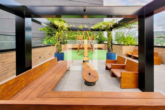 Área comum de kitnet/studio para alugar com 1 quarto, 35m² em Centro, Rio de Janeiro