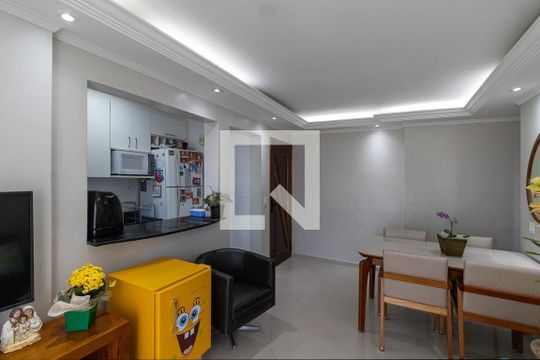 Sala de apartamento à venda com 2 quartos, 63m² em Vila Santana, São Paulo