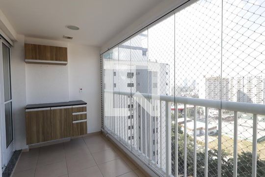 Varanda da Sala de apartamento para alugar com 2 quartos, 62m² em Fazenda Morumbi, São Paulo