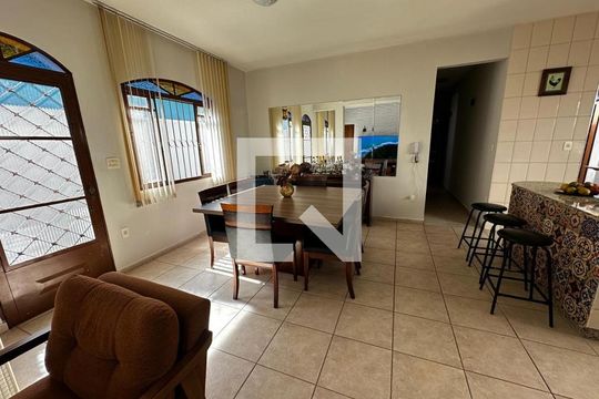 Sala de Jantar de casa à venda com 4 quartos, 300m² em Nova Granada, Belo Horizonte