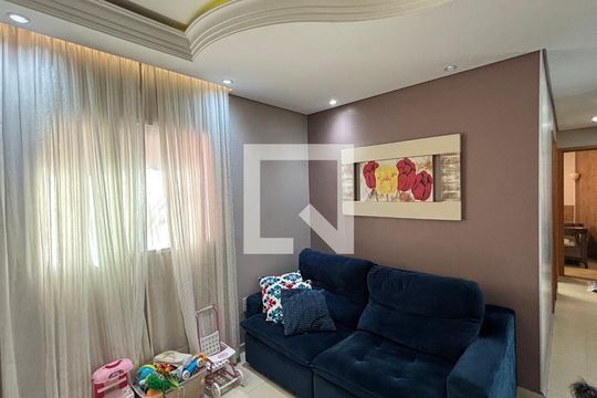 Sala de apartamento à venda com 2 quartos, 80m² em Parque Oratório, Santo André
