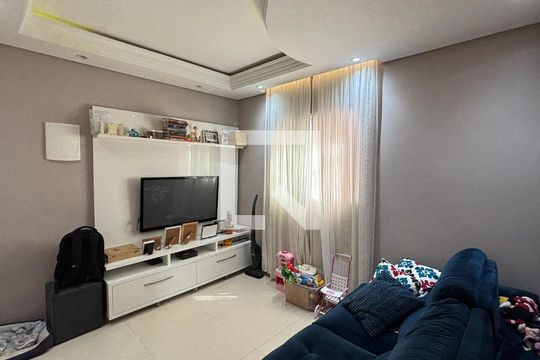 Sala de apartamento à venda com 2 quartos, 80m² em Parque Oratório, Santo André