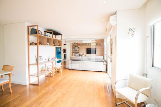 Sala de apartamento à venda com 3 quartos, 160m² em Brooklin, São Paulo
