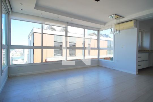 Sala de apartamento à venda com 1 quarto, 51m² em Petrópolis, Porto Alegre