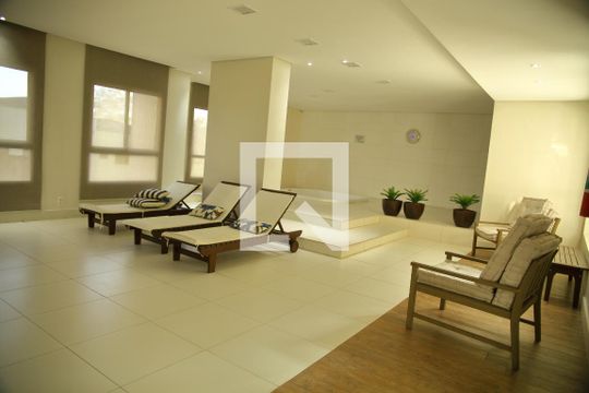 Área comum - Spa/Sauna de apartamento para alugar com 3 quartos, 116m² em Baeta Neves, São Bernardo do Campo