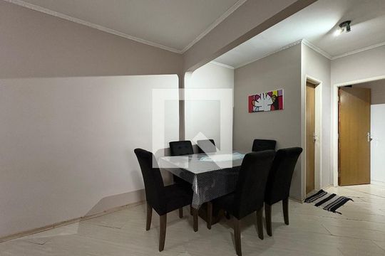 Sala de apartamento à venda com 2 quartos, 60m² em Vila Lutécia, Santo André