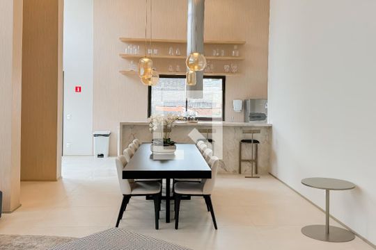 Área comum de kitnet/studio para alugar com 1 quarto, 32m² em Sacomã, São Paulo