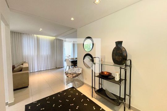 Sala de casa de condomínio à venda com 3 quartos, 149m² em Garças, Belo Horizonte