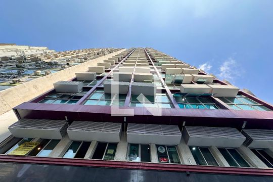 Fachada de apartamento para alugar com 1 quarto, 45m² em Centro, Rio de Janeiro