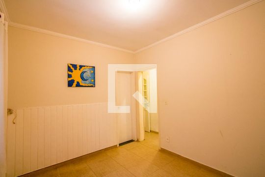 Quarto 2 - Suíte de casa à venda com 2 quartos, 136m² em Vila Scarpelli, Santo André