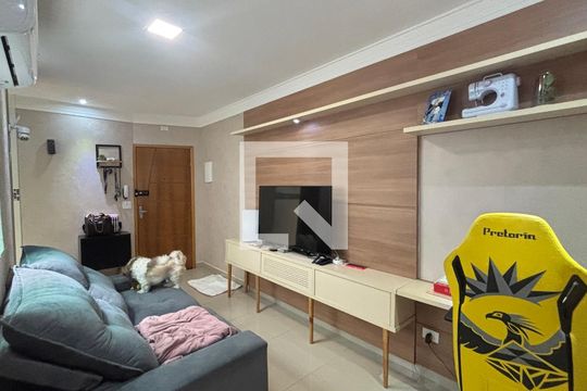 Sala  de apartamento à venda com 2 quartos, 95m² em Vila Alpina, Santo André
