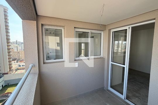 Varanda de apartamento à venda com 2 quartos, 57m² em Jardim Bela Vista, Santo André