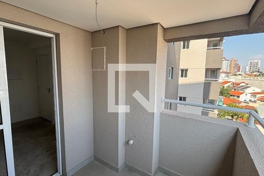 Varanda de apartamento à venda com 2 quartos, 57m² em Jardim Bela Vista, Santo André