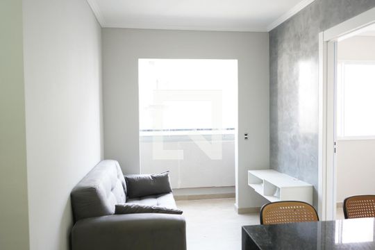Sala/Cozinha de apartamento para alugar com 2 quartos, 37m² em Mooca, São Paulo