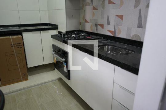 Sala/Cozinha de apartamento para alugar com 2 quartos, 37m² em Mooca, São Paulo