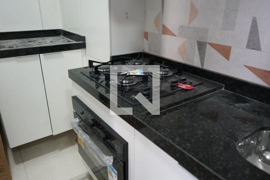 Sala/Cozinha de apartamento para alugar com 2 quartos, 37m² em Mooca, São Paulo
