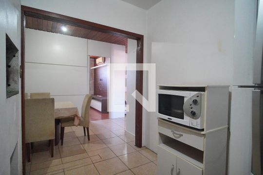 Cozinha de apartamento para alugar com 1 quarto, 90m² em Scharlau, São Leopoldo