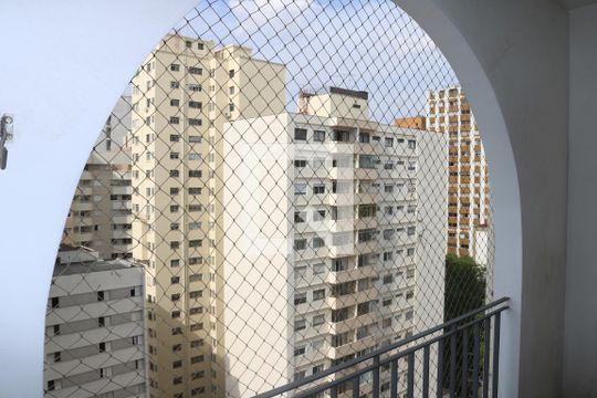 Varanda da Sala de apartamento para alugar com 3 quartos, 147m² em Perdizes, São Paulo