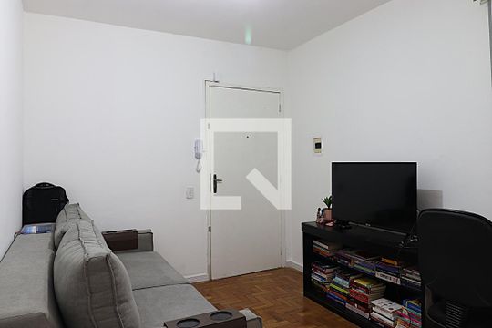 Sala de apartamento à venda com 1 quarto, 35m² em Petrópolis, Porto Alegre