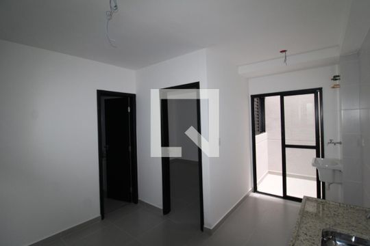Sala/Cozinha de apartamento à venda com 1 quarto, 32m² em Parada Inglesa, São Paulo