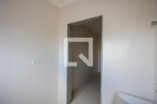 Área de serviço de apartamento à venda com 3 quartos, 86m² em Vila Alzira, Santo André