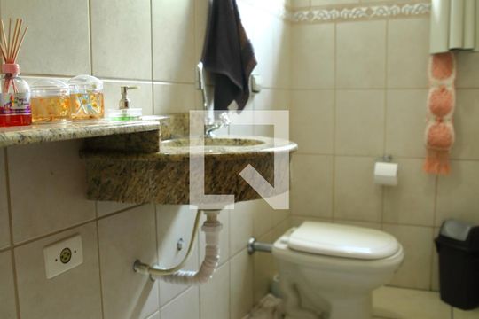 Lavabo da Sala de casa à venda com 3 quartos, 130m² em Vila Alvinopolis, São Bernardo do Campo