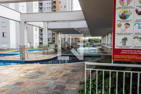 Área comum - Piscina de apartamento para alugar com 3 quartos, 72m² em Jardim Sabara, São Paulo