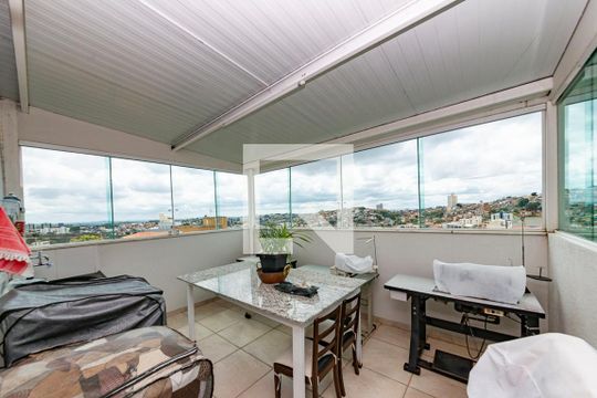 Área de Serviço de apartamento à venda com 2 quartos, 133m² em Nova Esperança, Belo Horizonte