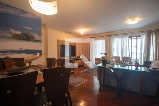 Sala de apartamento à venda com 3 quartos, 120m² em Brooklin Paulista, São Paulo