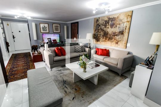 Sala de apartamento à venda com 3 quartos, 160m² em Jardim Ampliacao, São Paulo