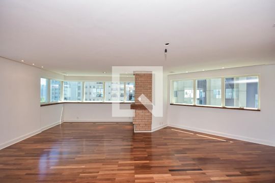 Sala de apartamento à venda com 4 quartos, 288m² em Panamby, São Paulo