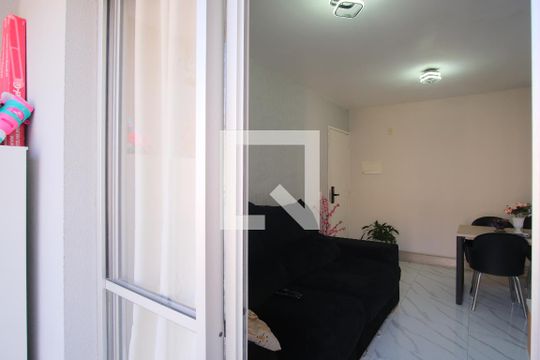 Varanda da Sala de apartamento à venda com 2 quartos, 47m² em Vila Carrão, São Paulo