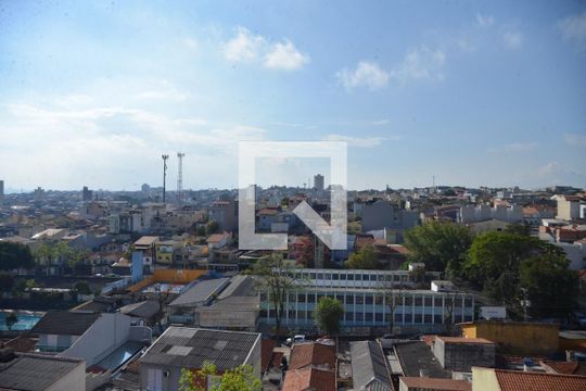 Varanda da Sala de apartamento à venda com 2 quartos, 55m² em Parque das Nações, Santo André