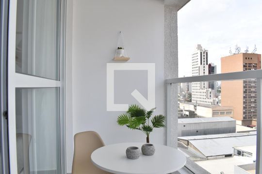 Varanda do Studio de kitnet/studio à venda com 1 quarto, 27m² em Centro, Curitiba