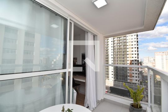Varanda do Studio de kitnet/studio à venda com 1 quarto, 27m² em Centro, Curitiba