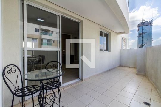 Varanda da Sala de apartamento à venda com 2 quartos, 107m² em Santo Amaro, São Paulo
