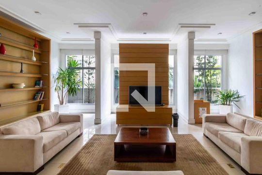 Área comum de apartamento à venda com 2 quartos, 107m² em Santo Amaro, São Paulo