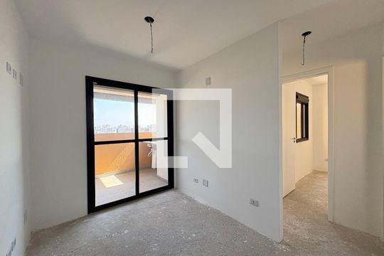 Sala de apartamento à venda com 2 quartos, 40m² em Jardim Cristiane, Santo André